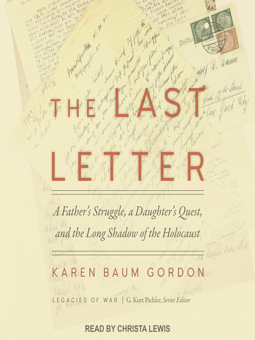 Title details for The Last Letter by Karen Baum Gordon - Available